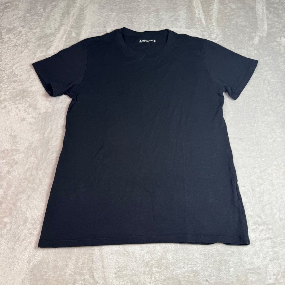 NWOT American Giant Womens Crewneck Short Sleeve T-Shirt M Black Made in USA